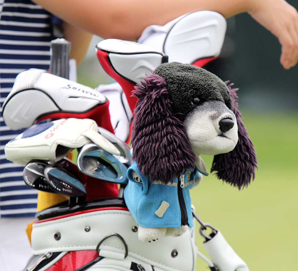Driver cover for Inbee Park, during practice rounds of the 70th US Women's Open at Lancaster Country Club Wednesday July 8, 2015. (Photo/Chris Knight)